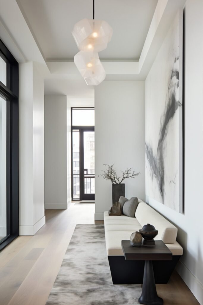 modern styled small entryway scaled 1